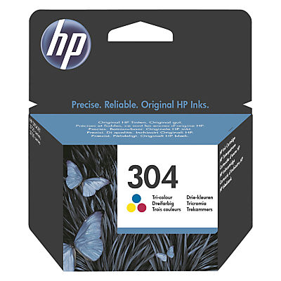HP 304 Tri-Colour Ink Cartridge HP 304 Tri-Colour Ink Cartridge